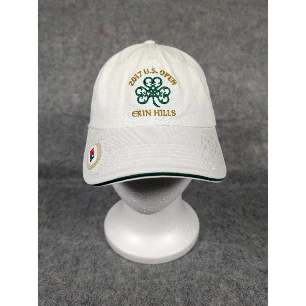 USGA 2017 U.S. Open Erin Hills‎ Golf Cap White Embroidered Adjustable